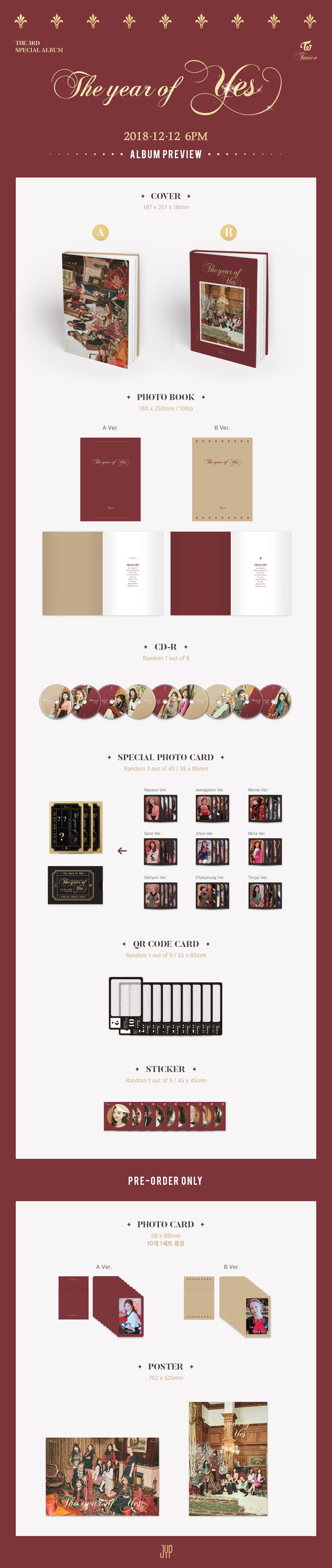 アート・デザイン・音楽 TWICE YESorYES THE YEAR OF YES MONOGRAPH Amazon.co.jp: TWICE MONOGRAPH-The year of YES(輸入）: ミュージック